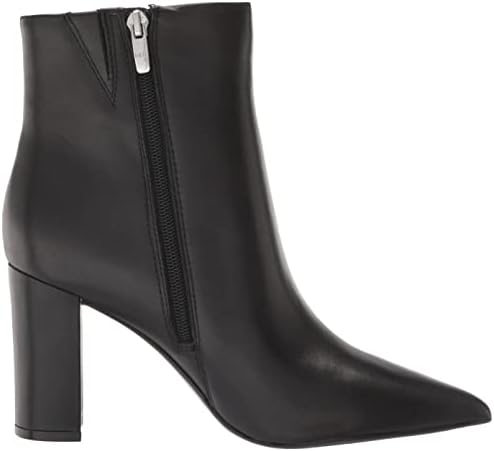 Marc Fisher Women's Glorena Ankle Boot, Black Leather, 11 | Image 5