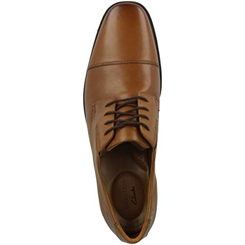 Image of Clarks Men's Tilden Cap Leather Formal Shoes