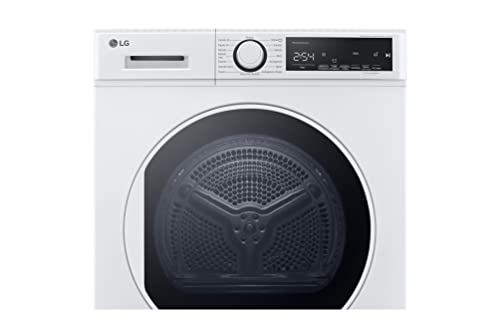 LG RH80T2AP6RM wasdroger, 8 kg, warmtepomp en voorlader, droger LG Serie 100, 65 dB, Express droogprogramma, bespaart energie en tijd, wit - Image 8