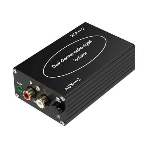 Isolateur de bruit RCA pour éliminer le sifflement audio en voiture