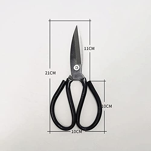 Forbici Artigianali Forbici di Precisione in Acciaio Inossidabile, Forbici da Sarto a Punto Croce for Ricamo, Cucito, Arte Artigianale o Lavoro Uso Quotidiano-Forbici da 21 cm