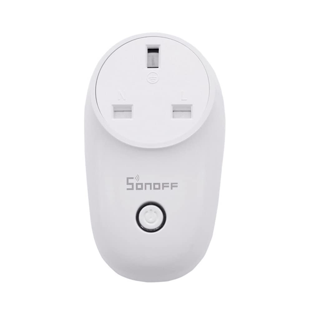 S26 Wi-Fi Smart Plug Socket Outlet Home Automation Time Timing Switch with APP Wireless Remote Control for Light Appliances Compatible with Amazon Alex-a googl-e Assistant Android iOS