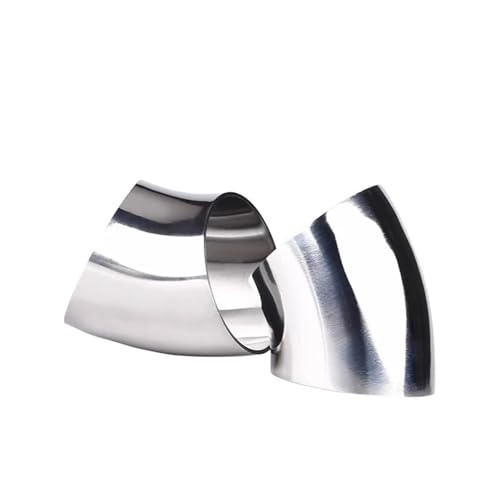 Codo de 45 grados de acero inoxidable SS304 con diametro exterior de 19mm para soldar 2