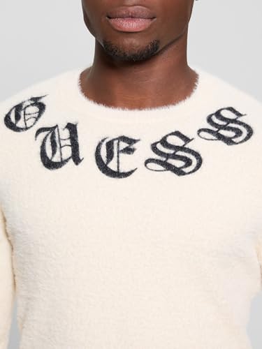 GUESS Men's Eddy Gothic Logo Sweater2