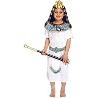 EGYPTIAN PHARAOH FANCYDRESS COSTUME OUTFIT PRINCE KING LARGE