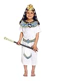 EGYPTIAN PHARAOH FANCYDRESS COSTUME OUTFIT PRINCE KING LARGE 10-12 (disfraz)