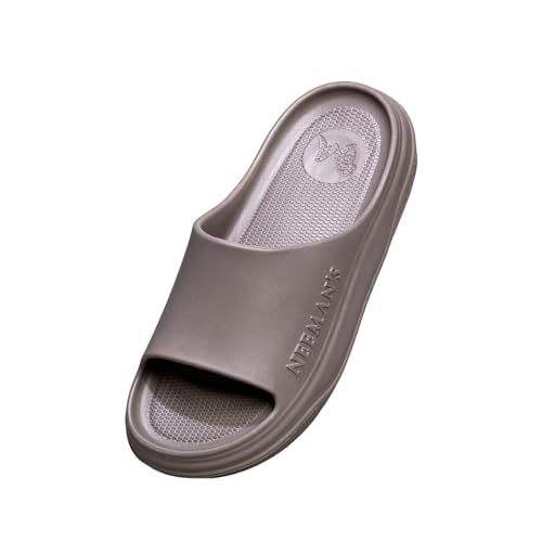 Image of Neeman's Cushers Slides for Men | CushyVerse Cushioned Waterproof Chappal | Arch Support Flip Flops & Sliders | Bounce Back Soft Cushioning Slipper for Daily Use