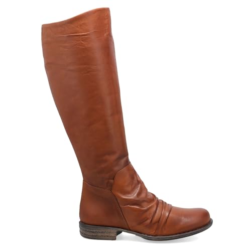 Miz Mooz Lisbon Women's Knee-High Boot Brandy2