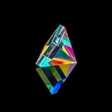 xcube3d Colore: trasparente 15 18 22mm RGB X-Cube Prism Combiner Splitter Croce Dicroico Poliedro Piramide Decorazione Insegnamento Fisica Lente Fotografica(20mm Pyramid)