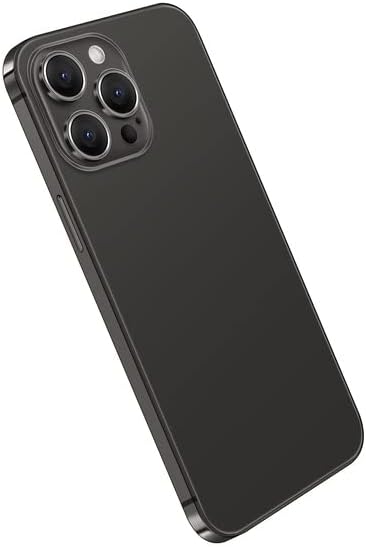 Without Logo Non-working Phone Dummy Display Model Pretend Phone toy for Phone 14 pro 6.1 inches (14pro Black Blackscreen)