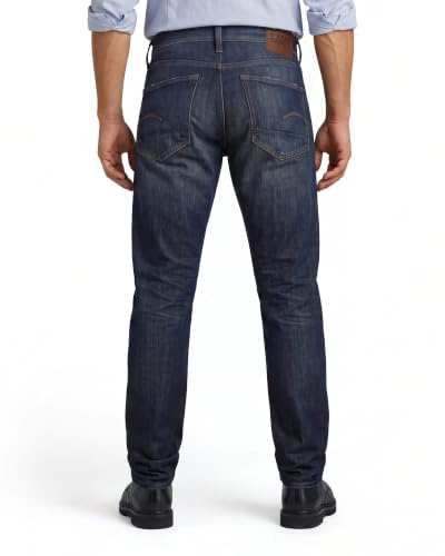 G-STAR Herren 3301 Regular Tapered Jeans, Blau (Antic nile 51003-B767-A943), 26W / 30L – Ansicht 2