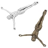 Design raffiné : finitions soignées et surface polie pour un aspect attrayant ; croix crucifix à poser, cadeaux de noël