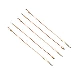 ALGAN Thermoelement für Potis Gyrosgrill Dönergrill Dönermaschine ø 5mm Länge 330mm M8x1 5er Pack