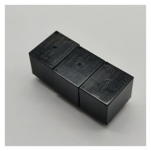 LABDIP 5pcs Electronic Circuit Board DIY Srd-s-105d 112d 124d 5-pin Normally Open time Relay 109d for T73 10A Household appliances (SRD-S-105D) - Thumbnail 3