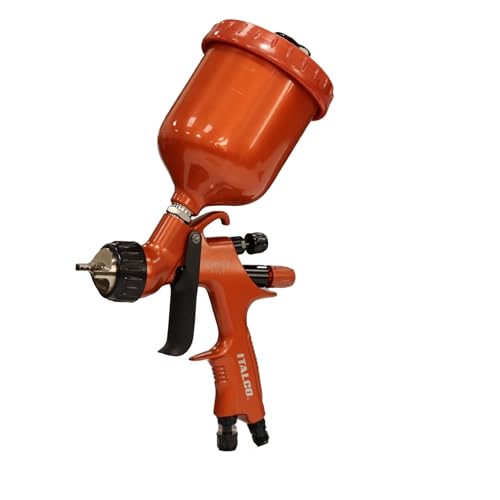 Image of Painter HVLP Gravity Spray Gun Shine-2 Non-Drip Paint Cup 600 ml Capacity with 1.3 mm Nozzle