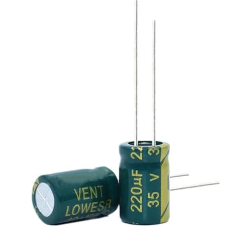 Condensateurs en aluminium 35V 220uf de haute précision pour audio et vidéo