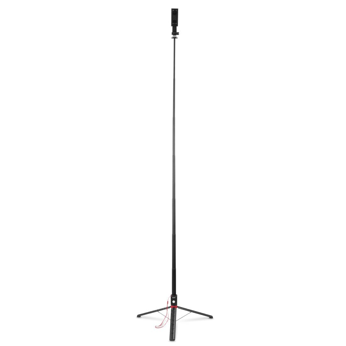 Hama 3-in-1 Selfie Stick 38-170 cm with Bluetooth Remote (Travel Tripod Lightweight 260 g, Folded Size 31 cm, Phone Tripod with Remote, Cellphone Holder for iPhone, Samsung and More)