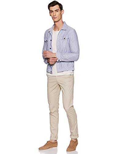 Image of Indian Terrain Men's Slim Casual Trousers