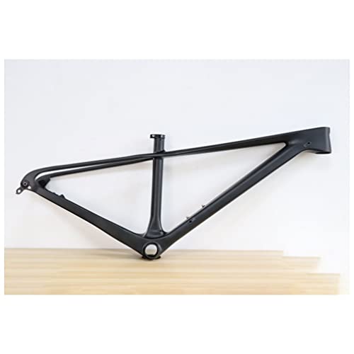 HIMALO Cuadro De Bicicleta De Montaña De Carbono 29er 15''/17''/19'' Marco De Freno De Disco MTB Eje Pasante 12 * 148mm Marco De Refuerzo Enrutamiento Interno (Size : 29x15'')
