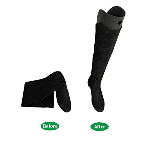 BOBOZHONG Bootshaper-vorminzetstukken, 8 stuks kofferbakhouders PVC kunststof schoenhouders, plastic schoenvormers, gegoten inzetstukken voor hoge laarzen, ondersteuning voor vrouwen (40 cm) - Afbeelding 4