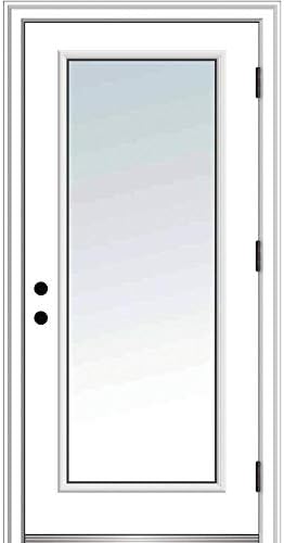 National Door Company, Exterior Single Door, Fiberglass Smooth, 3...