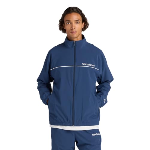 new balance(ニューバランス) ウーブントラックジャケット 裏メッシュ (AMJ53170) メンズ AMJ53170 上下セットあり