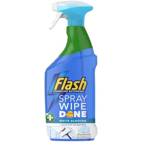 FLASH Bathroom Anti-Bac Cleaning Spray 800ML Cover
