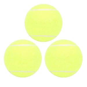 Keen so 3 stuks tennisballen professionele set, hoge sterkte, voor het trainen van tennisballen, van rubber, groen, voor…