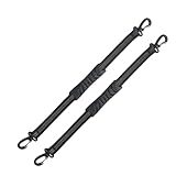 Conception Durabilité Améliorée: Les Sangles de Transport pour Chaussures de Ski intègrent une construction robuste double couche pour réduire l'usure et absorber les chocs, offrant une protection fiable contre la perte d'équipement et les rendant idéales pour transporter l'équipement de ski les destinations montagneuses avec facilité. Cette durabilité supérieure permet une utilisation répétée sans compromettre la performance, parfaite pour les voyages fréquents.