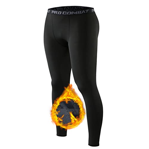 Mallas de ciclismo con forro polar para hombre, pantalones térmicos para senderismo, correr, pantalones de baloncesto de invierno, mallas deportivas elásticas para deportes al aire libre, pantalones