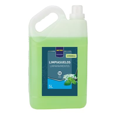 LIMPIASUELOS PROFESIONAL 5 L DIFERENTES OLORES (FREGASUELOS METRO PROFESSIONAL) (4, Citronela)