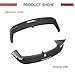 Rear Roof Spoiler Volkswagen VW MK8 GTI R 2021-2024 Gloss Black Rear Window Top Boot Wing Lip Factory Outlet (A Style)