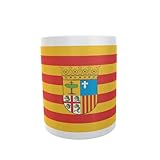 U24 Tasse Kaffeebecher Mug Cup Flagge Aragon
