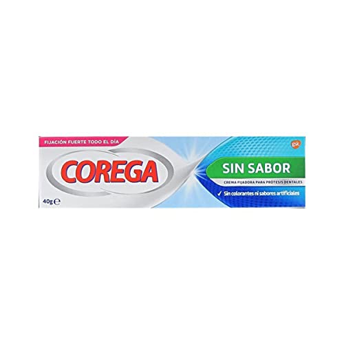 Corega Denture Fixing Cream Strong Fixing Unflavored Zinc Free 40g