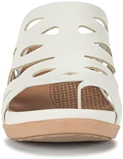 Baretraps DEMETRA Women's Sandals & Flip Flops Cream Size 8 M (BT29588) | Image 3