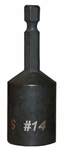 Everflow Sammys 8113910#14 SW Nut Driver Designed for Concrete/Wood, Automatically Spins, Fast & Safe, Unique Style with Easy Adjustment, Installation Tool, Durable Construction (Black)