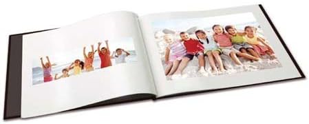 Unibind PhotoBook 8.5" x 11" White Pearl Covers in Portrait Format, 5mm Thick, Holds up to 40 Pages.