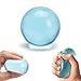 2026 New Coconut Oil Stress Ball, Dumpling Squishy Coconut Squeeze Stress Shapeable Ball, Non-Sticky Slow Rising Squeeze Balls, Portable Desk Squishies for Relaxation and Focus (Blue)