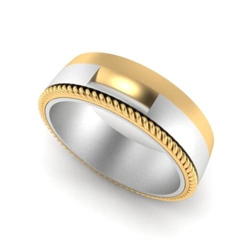 18KT (750) Yellow Gold Ring For Men_H-078-G
