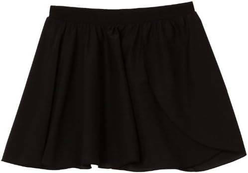 Sansha Big Girls' Serenity Pull-on Skirt, Black, Large 10-12(F)