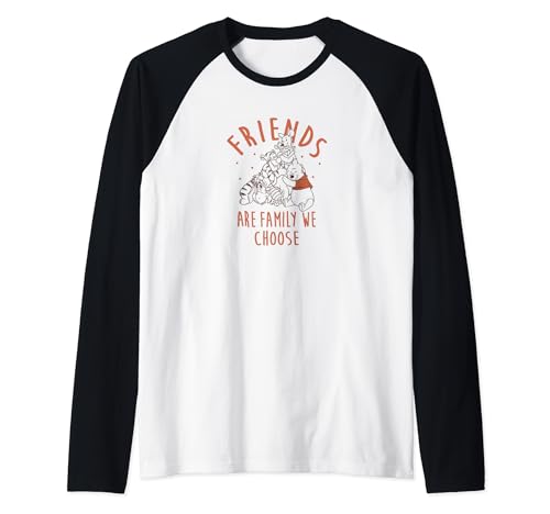Winnie the Pooh Raglan Tee confortable pour Style Décontracté de mi-saison