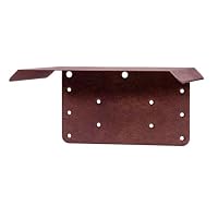 Alberts Casetta Per Uccelli FAI DA TE | Tetto A Falde In Acciaio Color Ruggine | 140x125x66 Mm | Da Appendere O Appoggiare - 4