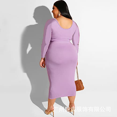 Image of Plus Size Women 2 Piece Outfits Sets Sexy Tracksuit Midi Dress,Sleeveless Tank Top Bodycon Skirts Set Casual Summer