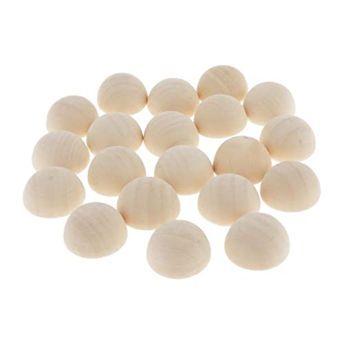 Progetti te: queste palle sono perfette per tutti i tuoi progetti di decorazione e artigianato te; può essere lasciato naturale, , verniciato, dipinto, lavato in legno, stampato, colorato.