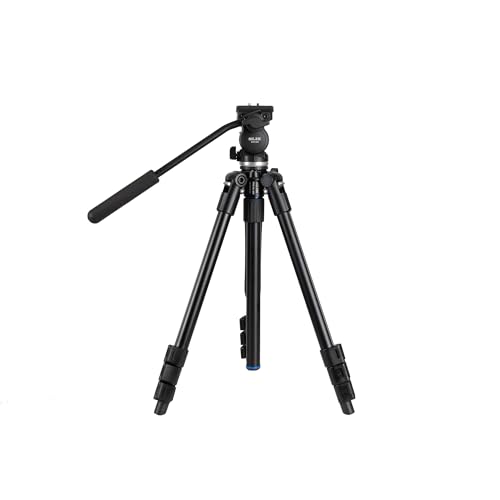 SLIK Pro AL 324SVH-520 Trépied vidéo aluminium pour éliminer les saccades de vos vidéos