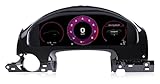 12,3-Zoll-Digital-Dashboard, kompatibel mit 2011–2017, Tachometer, digital, analog, Cockpit, LCD-Instrumententafel