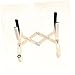 Abaodam Adjustable Violin Stand Holder with Sponge Pad Portable and Foldable Design for All Violin for Musicians and Performers