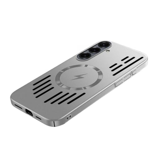 For Galaxy S25 Plus �p �}�O�l�b�g���P�[�X ��p ���M �X�����Ȓ���\�� ���M���d�b �X�}�z�P�[�X ���^ �y�� �ϏՌ� �X�}�z��p ���M �T���X�� �M�����N�V�[ S25 Plus ��p �J�o�[ MagSafe�Ή� ���b�V���\�� �}�O�l�b