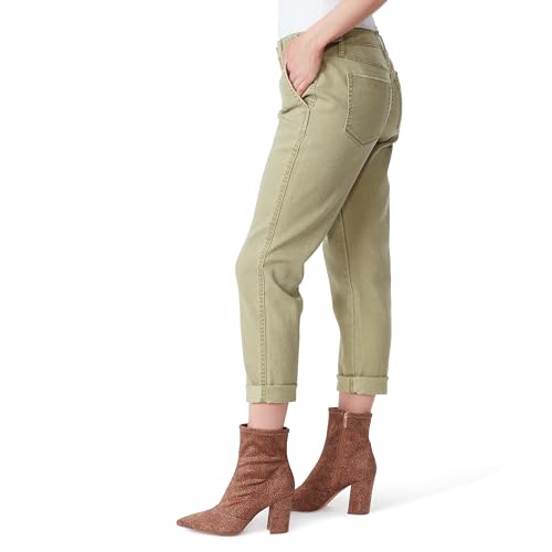 Jessica Simpson Women's Mika Bestie Chino Slim Ankle with Adjustable Waistband Standard2