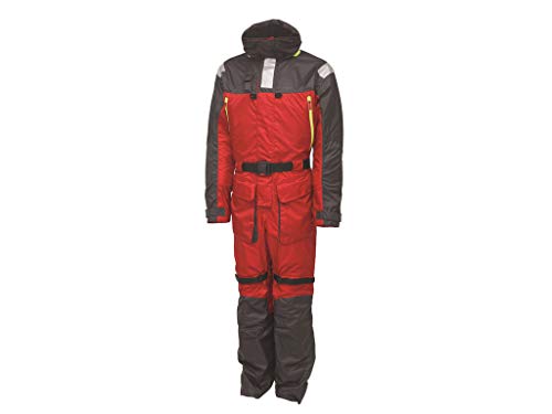 Kinetic Guardian Flotation Suit, Red/Grey, XL